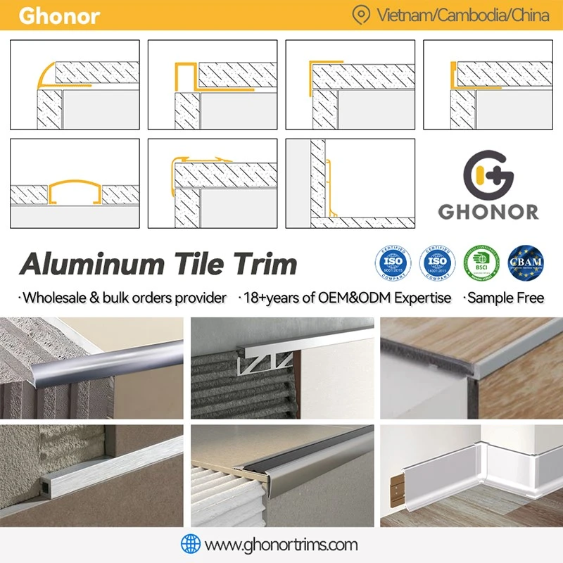aluminum tile trim-Ghonor aluminum tile trim-Ghonor